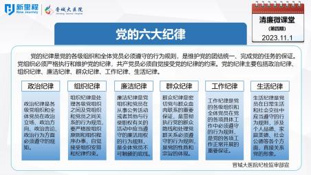 《清廉微课堂》第四期——党的六大纪律(1).jpg